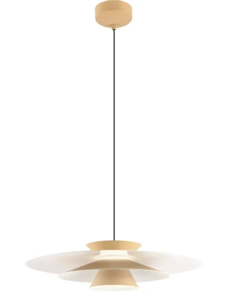 Redo Group - Fargo Pendant Lamp - Matt Beige / Matt White