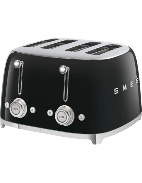 Smeg - Tostapane 4 Fette - Nero Lucido
