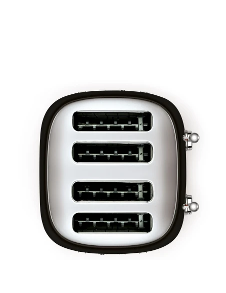Smeg - 4-Slice Toaster - Glossy Black