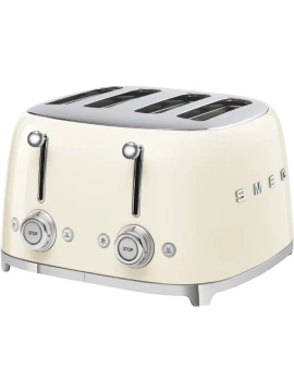 Smeg - Tostapane 4 Fette - Panna Lucido
