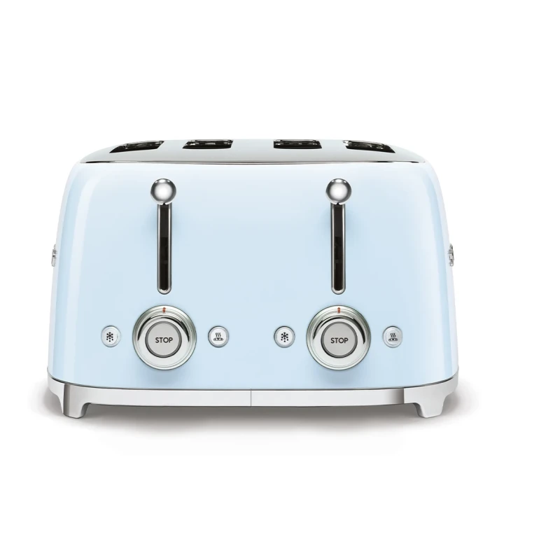 Smeg - 4-Slice Toaster - Glossy Light Blue