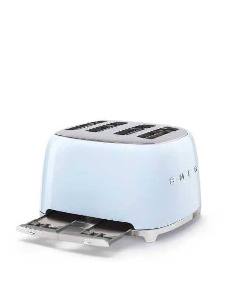 Smeg - 4-Slice Toaster - Glossy Light Blue