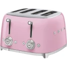 Smeg - Tostapane 4 Fette - Rosa Lucido