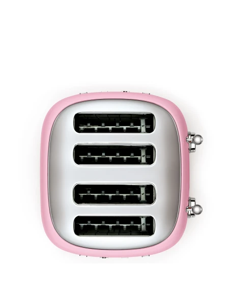 Smeg - 4-Slice Toaster - Glossy Pink