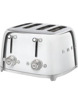 Smeg - 4-Slice Toaster - Polished Steel