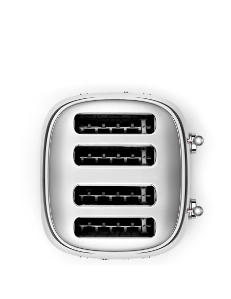 Smeg - 4-Slice Toaster - Polished Steel
