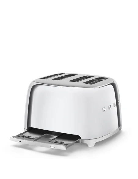 Smeg - Tostapane 4 Fette - Acciaio Lucido