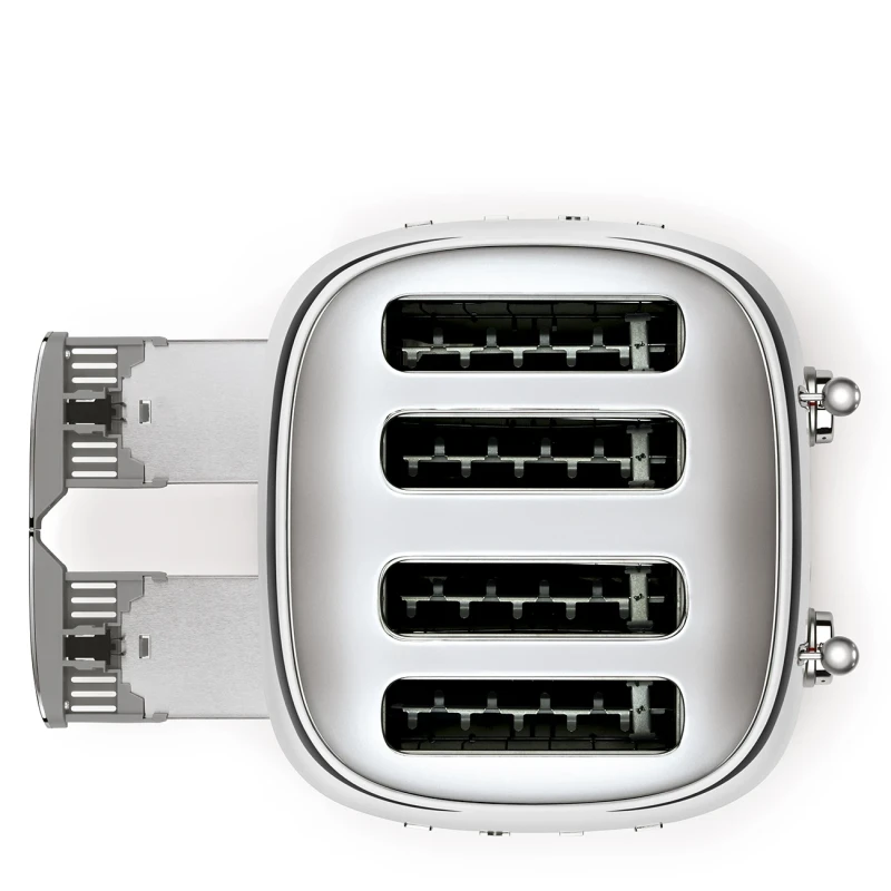 Smeg - 4-Slice Toaster - Polished Steel