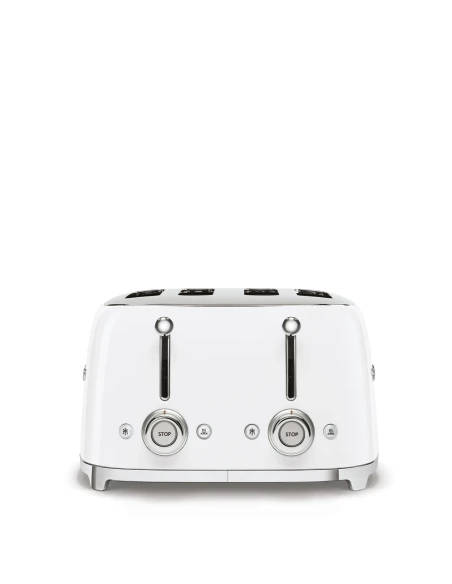 Smeg - Tostapane 4 Fette - Bianco Lucido