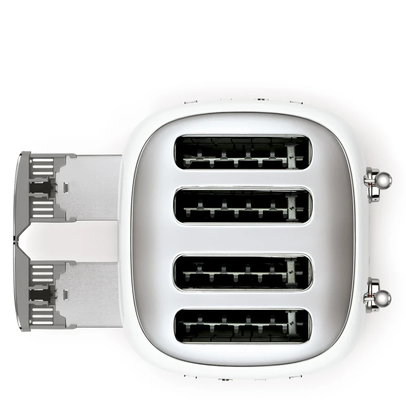 Smeg - 4-Slice Toaster - Glossy White