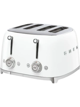 Smeg - 4-Slice Toaster - Glossy White