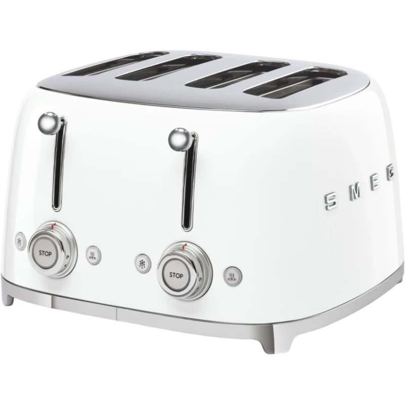 Smeg - Tostapane 4 Fette - Bianco Lucido