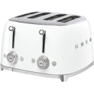 Smeg - Tostapane 4 Fette - Bianco Lucido
