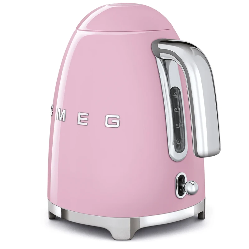 Smeg - Electric Kettle - Gloss Pastel Pink