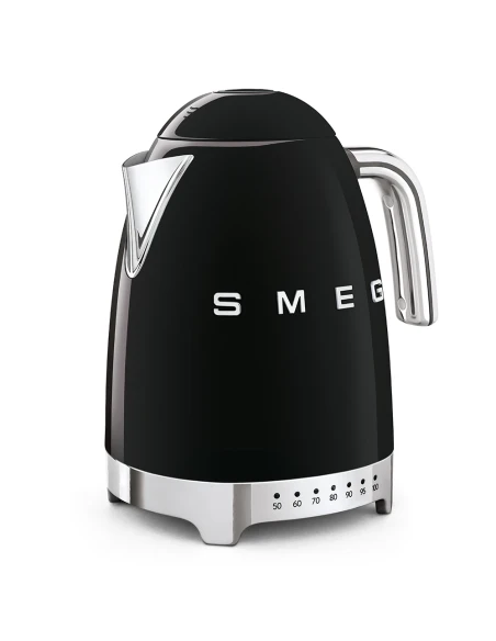 Smeg - Bollitore Elettrico a Temperatura Variabile - Nero Lucido