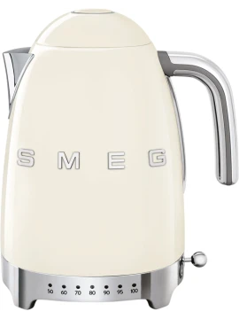 Smeg - Bollitore Elettrico a Temperatura Variabile - Panna Lucido