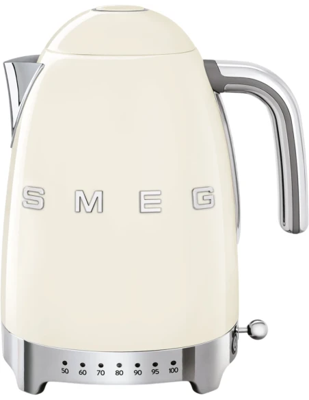 Smeg - Bollitore Elettrico a Temperatura Variabile - Panna Lucido