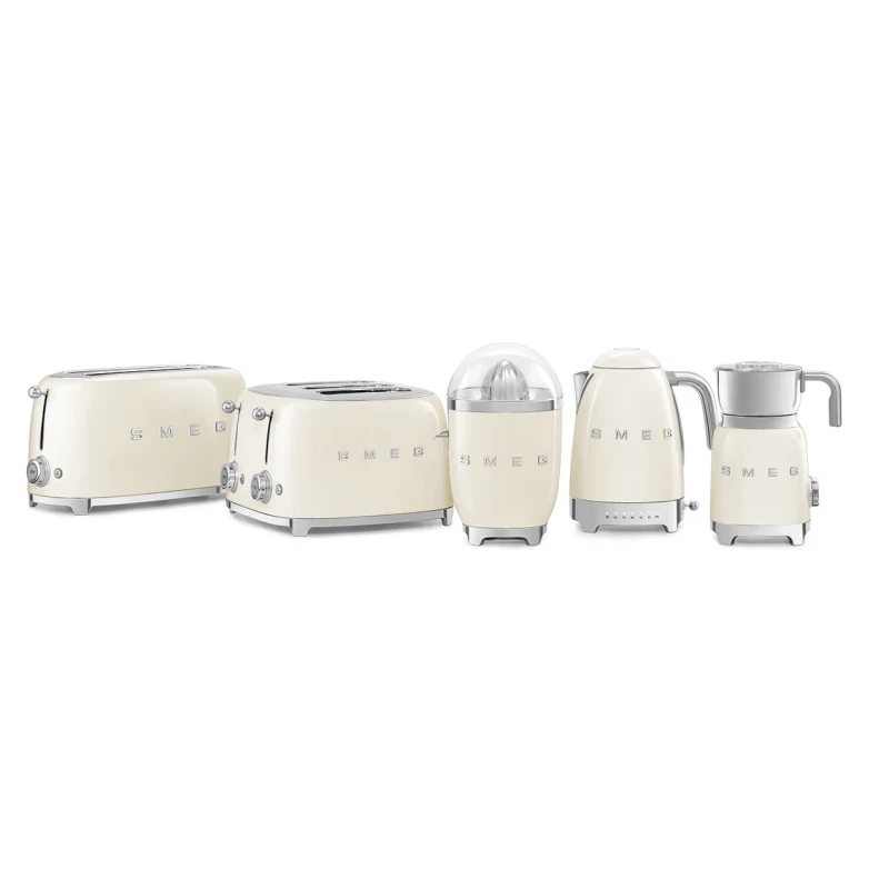 Smeg Variable Temperature Electric Kettle - Glossy Cream