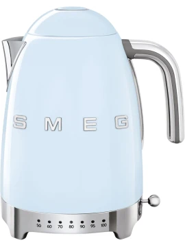 Smeg - Bollitore Elettrico a Temperatura Variabile - Azzurro Lucido