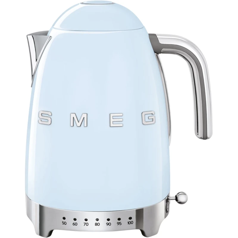 Smeg - Bollitore Elettrico a Temperatura Variabile - Azzurro Lucido