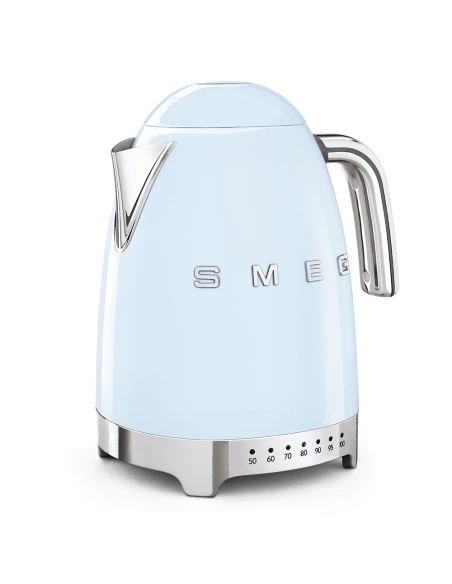 Smeg Variable Temperature Electric Kettle - Glossy Blue