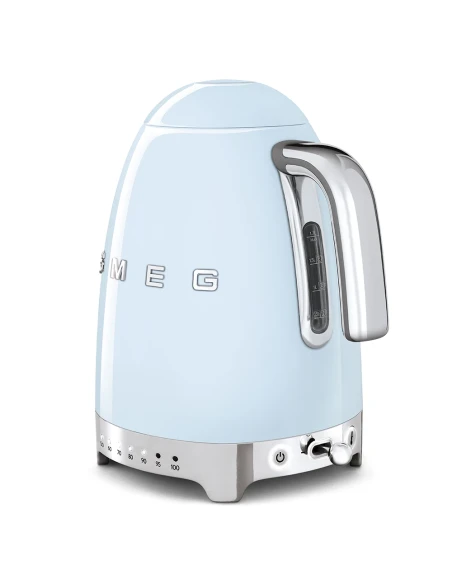 Smeg Variable Temperature Electric Kettle - Glossy Blue