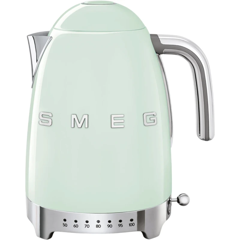 Smeg - Bollitore Elettrico a Temperatura Variabile - Verde Pastello Lucido