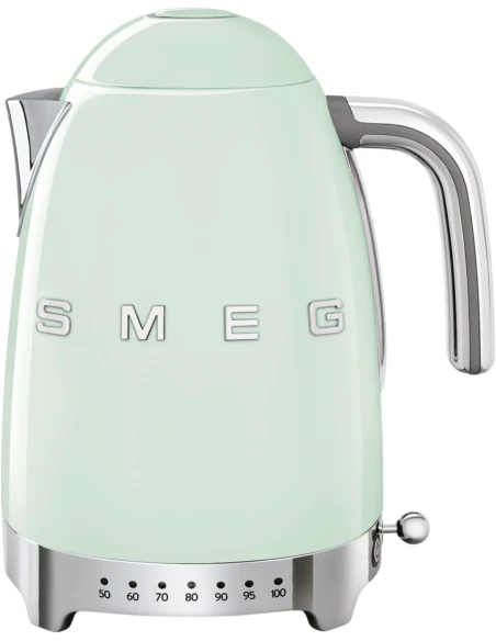 Smeg - Bollitore Elettrico a Temperatura Variabile - Verde Pastello Lucido