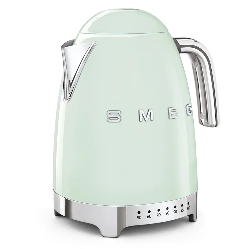 Smeg - Bollitore Elettrico a Temperatura Variabile - Verde Pastello Lucido