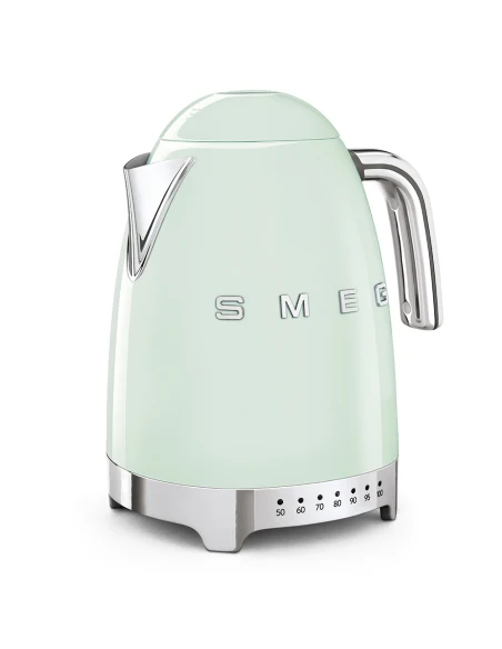 Smeg - Bollitore Elettrico a Temperatura Variabile - Verde Pastello Lucido