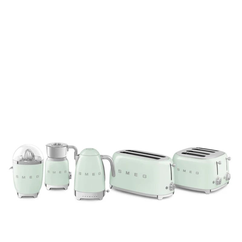 Smeg Variable Temperature Electric Kettle - Gloss Pastel Green