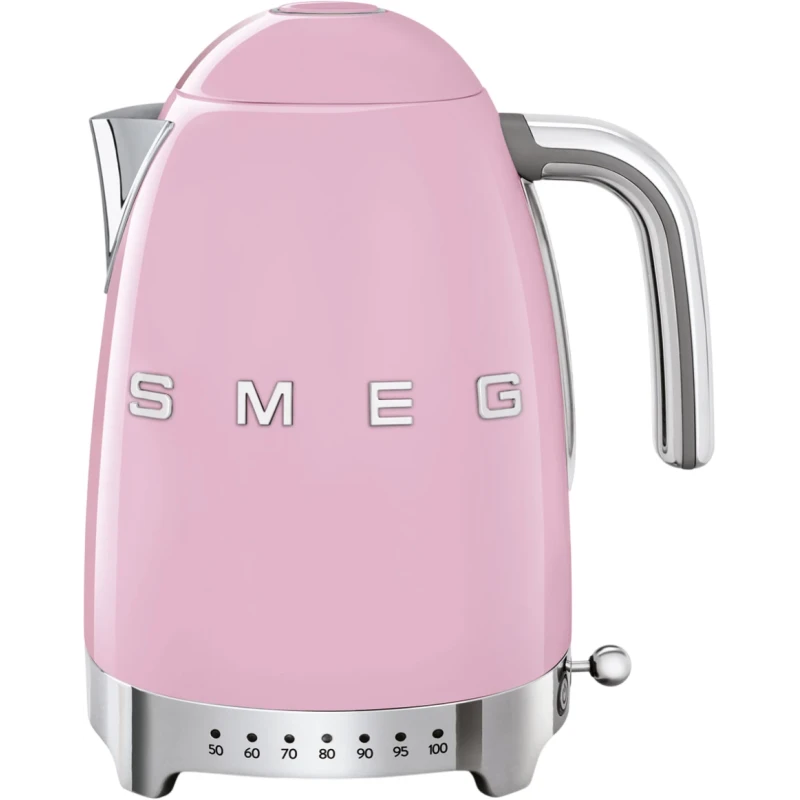 Smeg Variable Temperature Electric Kettle - Glossy Pink