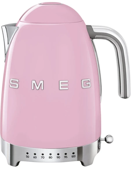 Smeg Variable Temperature Electric Kettle - Glossy Pink