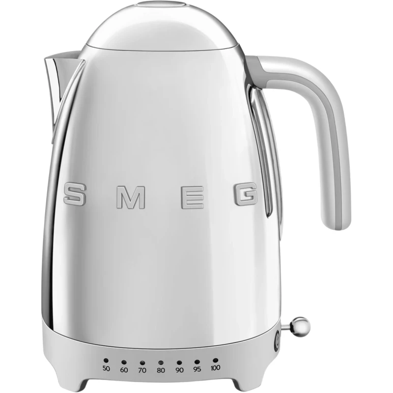 Smeg - Variable Temperature Electric Kettle - Polished Stainless Steel
