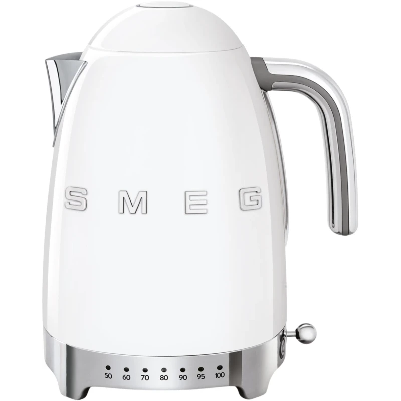 Smeg - Bollitore Elettrico a Temperatura Variabile - Bianco Lucido