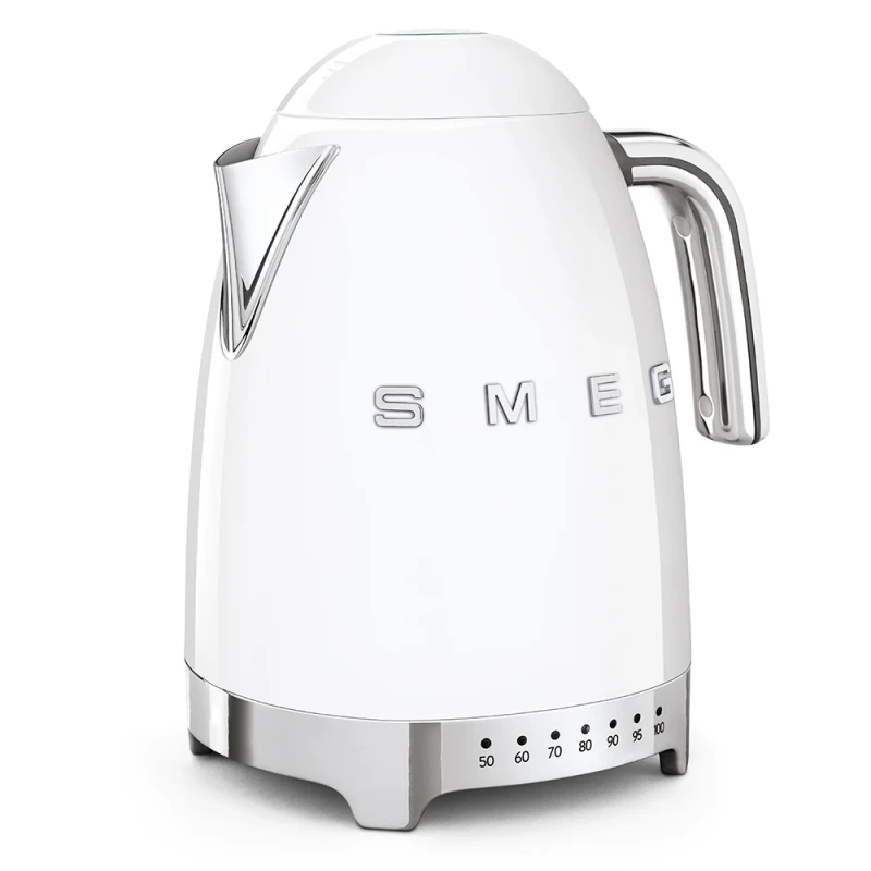 Smeg - Bollitore Elettrico a Temperatura Variabile - Bianco Lucido