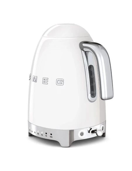 Smeg - Bollitore Elettrico a Temperatura Variabile - Bianco Lucido