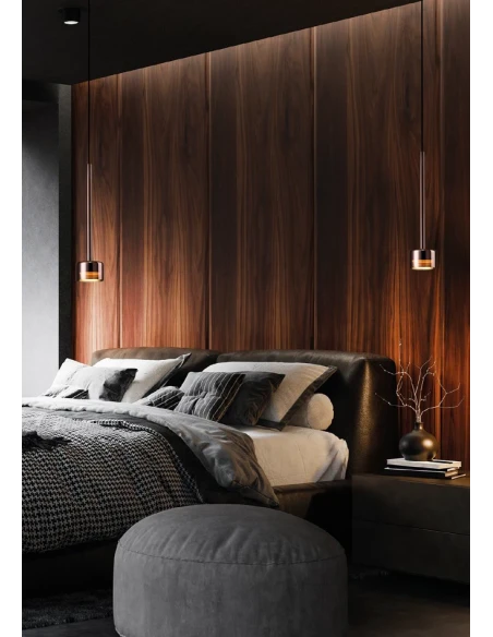 Mantra - Tonic Single Pendant Lamp - Bronze