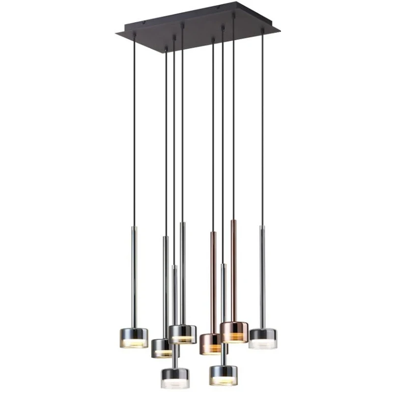 Mantra - Tonic Lampada a Sospensione Rettangolare - Multicolore