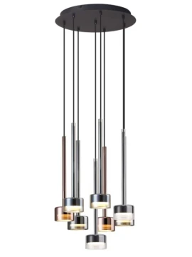 Mantra - Tonic Lampada a Sospensione Rotonda - Multicolore