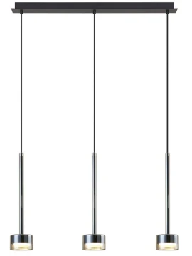 Mantra - Tonic 3-Light Pendant Lamp - Bronze