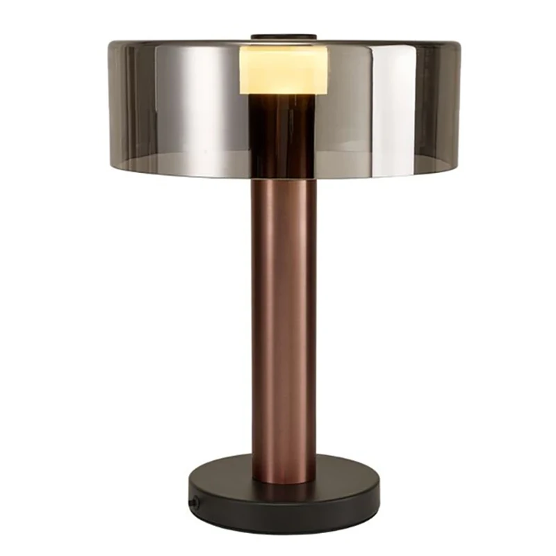 Mantra - Gin Table Lamp - Rose Gold / Black