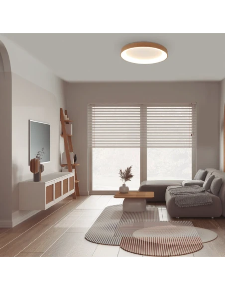 Mantra - Niseko II Round Ceiling Lamp - White