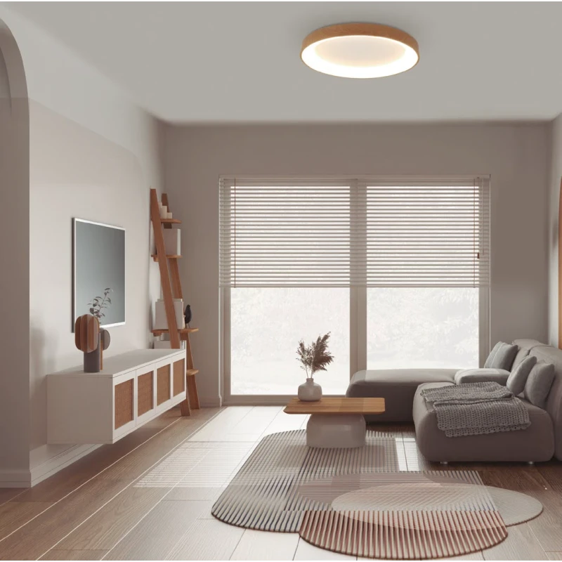 Mantra - Niseko II Round Ceiling Lamp - Black