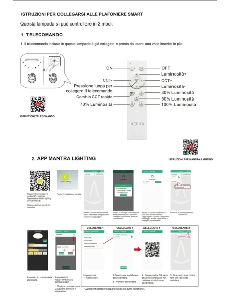 Mantra - Niseko II Round Ceiling Lamp - Wood