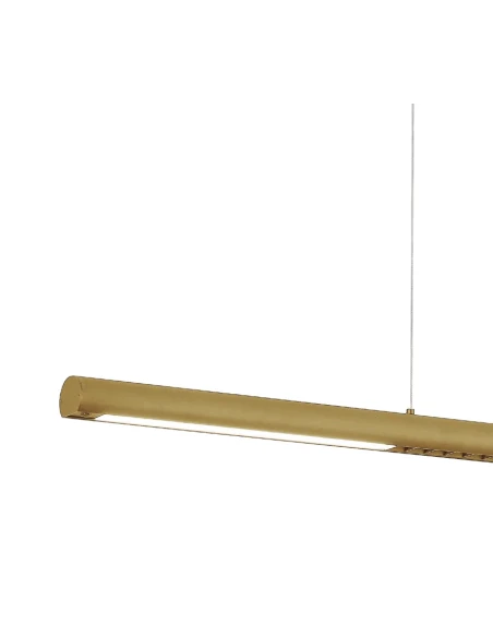 Mantra - Lineal Lampada a Sospensione - Oro