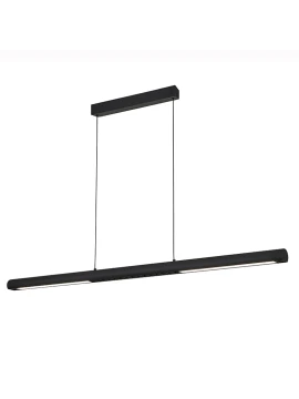 Mantra - Lineal Lampada a Sospensione - Nero