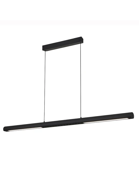 Mantra - Lineal Lampada a Sospensione - Nero