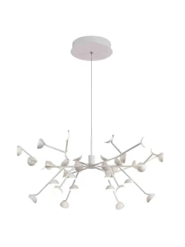 Mantra - ADN Lampada a Sospensione - Bianco Opaco
