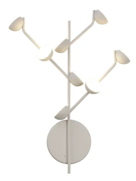 Mantra - ADN Lampada da Parete - Bianco Opaco